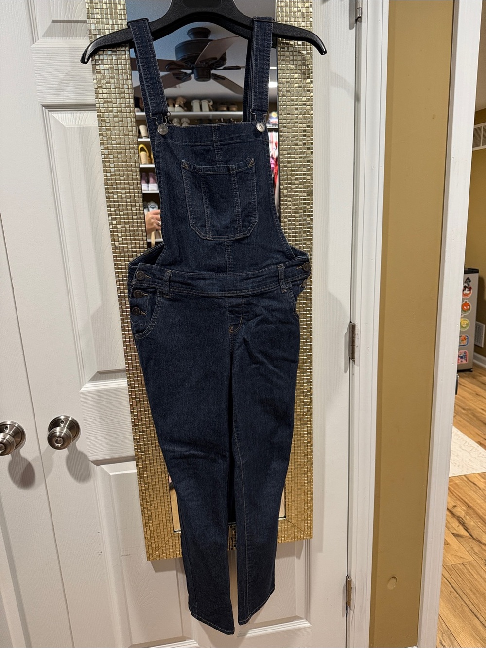Wallflower Dark Blue Denim Women's Overalls